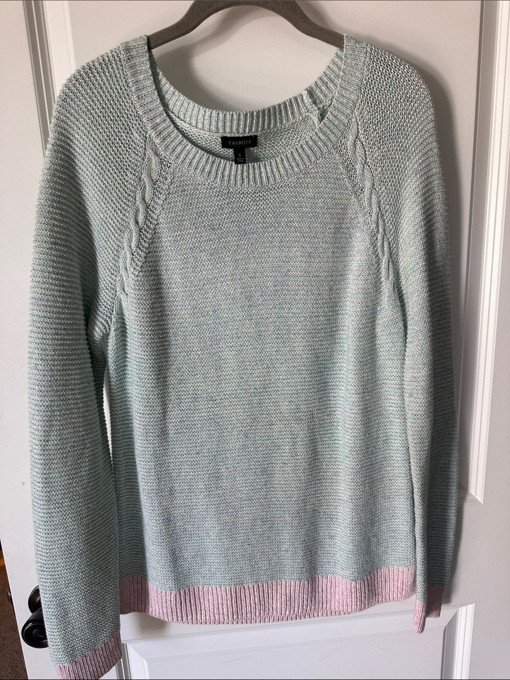 Talbots cotton/linen sweater.